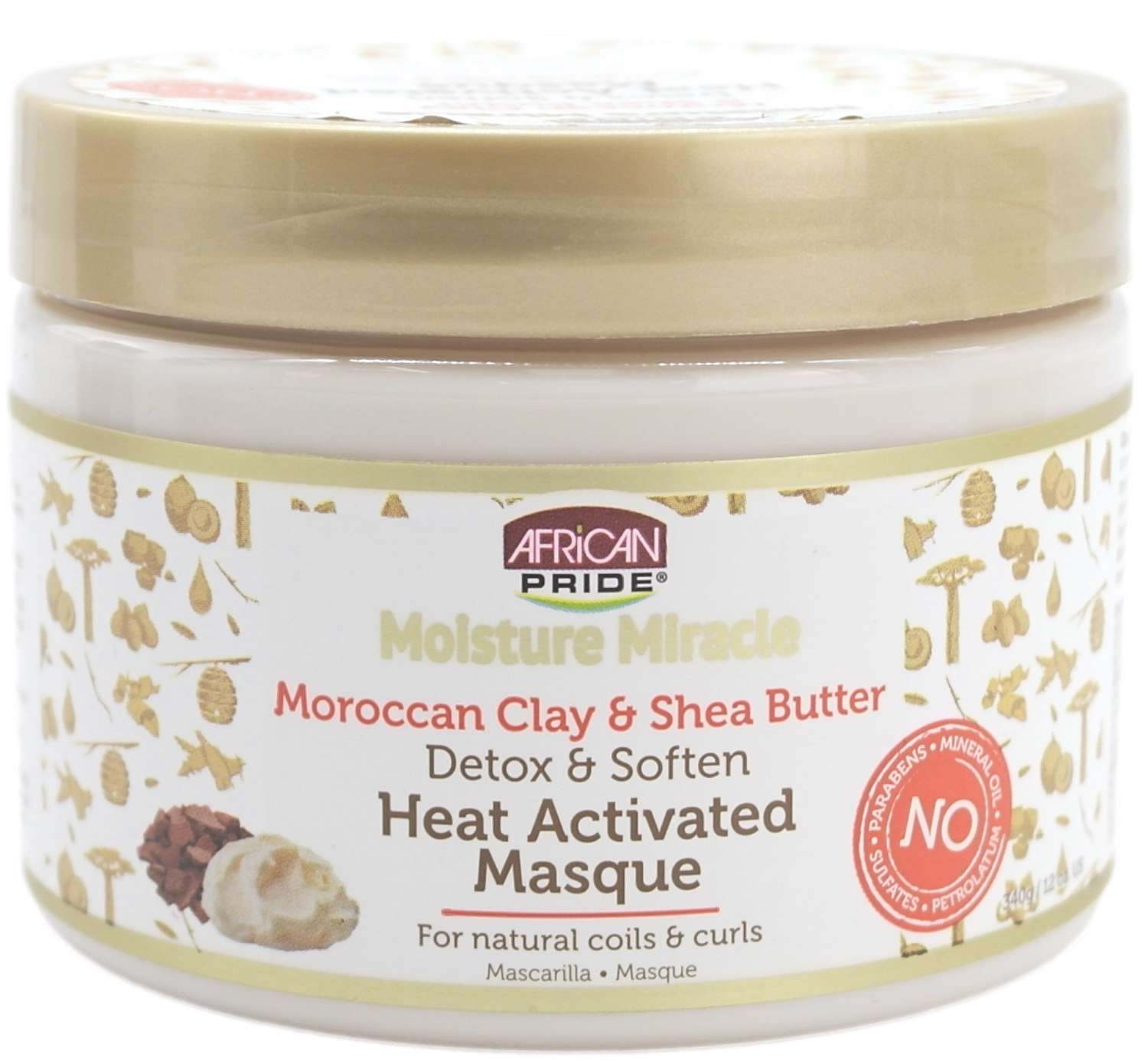 African Pride Heat Activated Mask 340 g