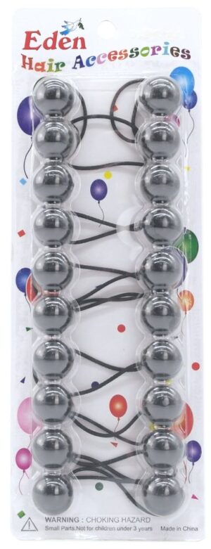 Eden Hår Tillbehör Sort 10 stk