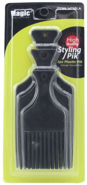 Magic Collection Styling Kamme Sort 3 st