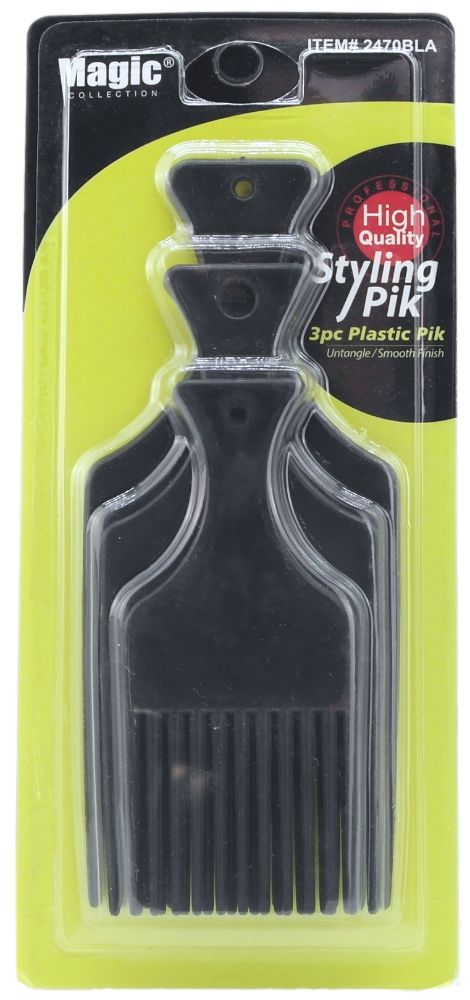 Magic Collection Styling Kamme Sort 3 st