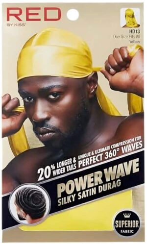 Red By Kiss Power Wave Silky Satin Durag - Gul