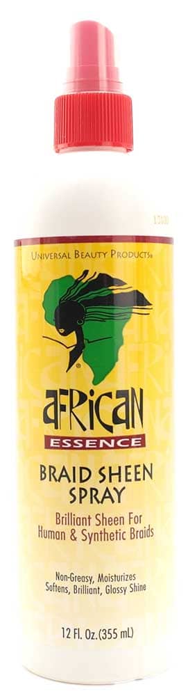 African Essence Braid Sheen Spray 355 ml