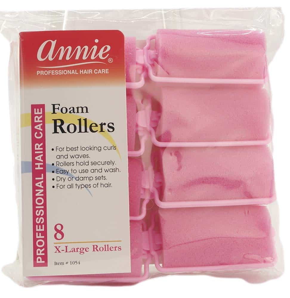 Annie Foam Rollers X-large 8 stk