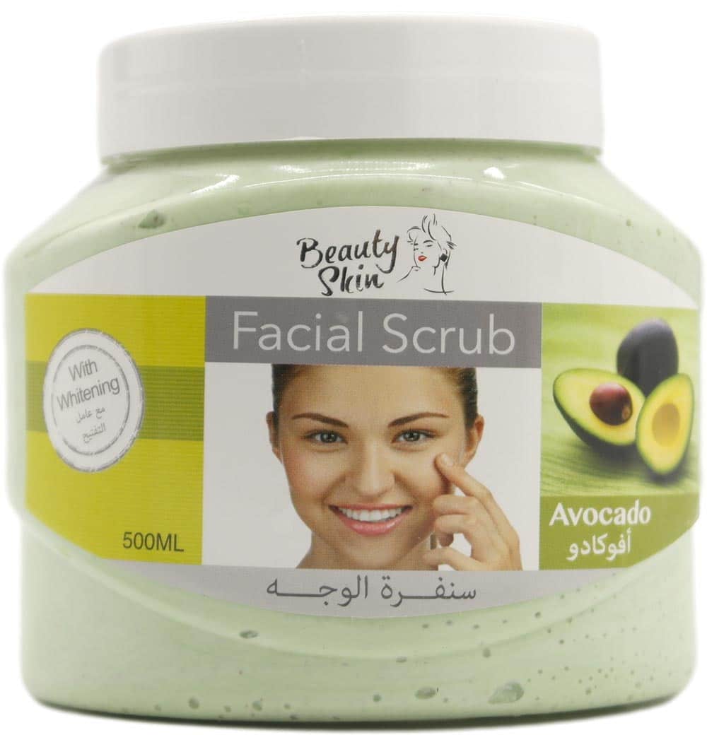 Beauty Skin Facial Scrub Avocado 500 ml