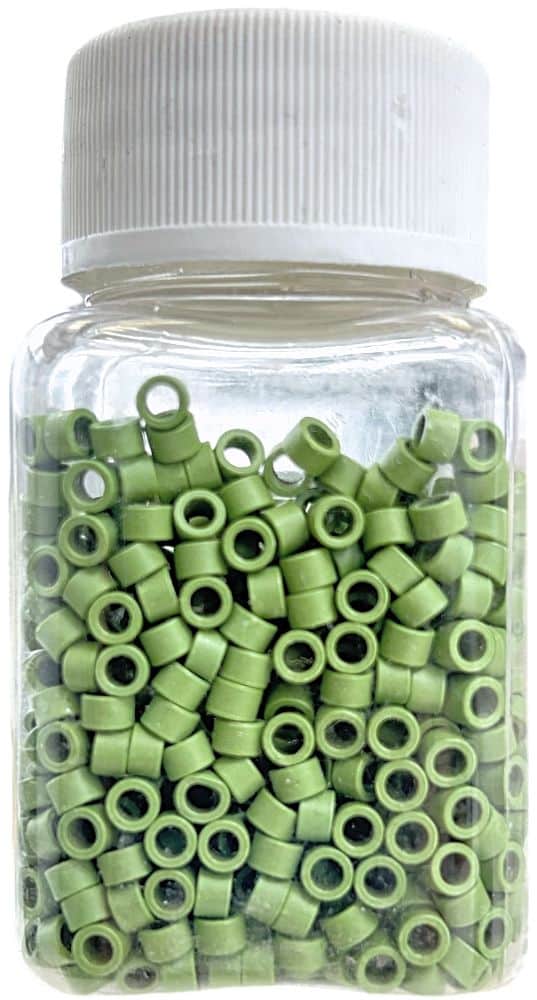 Mikroringar 4027 Grön 1000 st