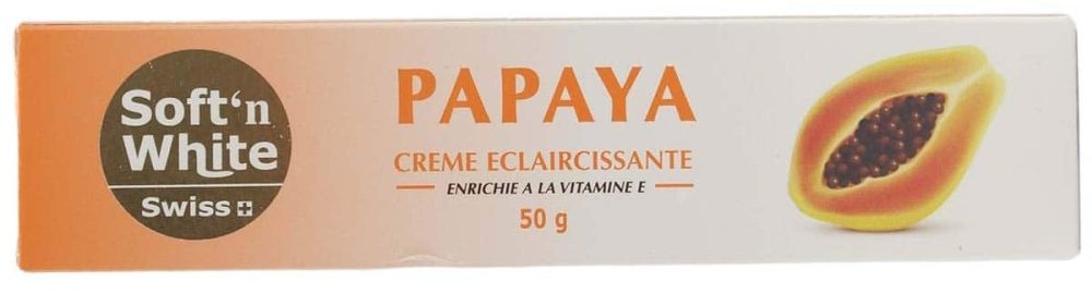 Soft'n White Papaya Lightening Creme 50 g